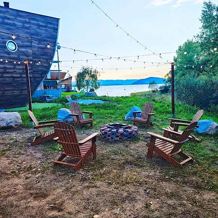 Unique Boat Shaped House At Lakefront #instaworth *